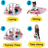 Baby Einstein Muziek Speelmat - 4-in-1 met Piano & 70+ Geluiden (Roze) - 34% Korting