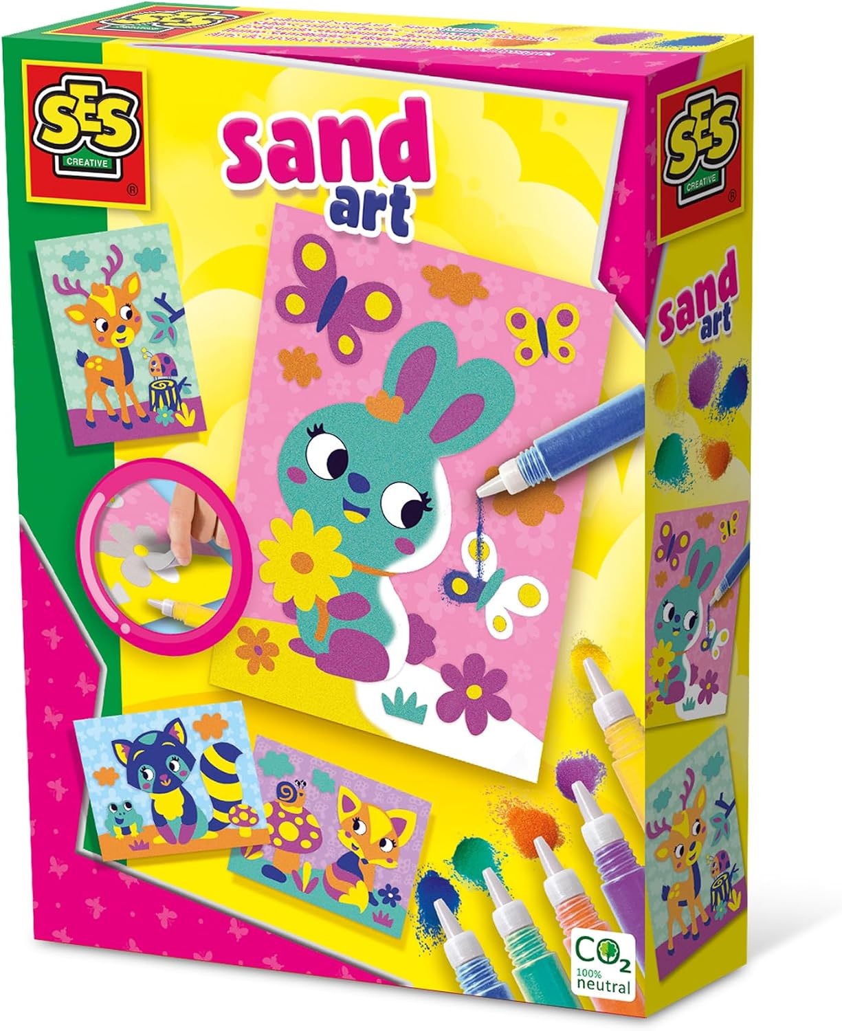 Zandtekeningen Set Bosdieren - 40% Korting