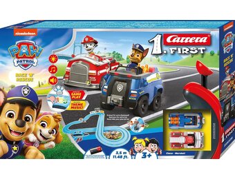 Racebaan Paw Patrol Race N Rescue 3,5m - 53% Korting!