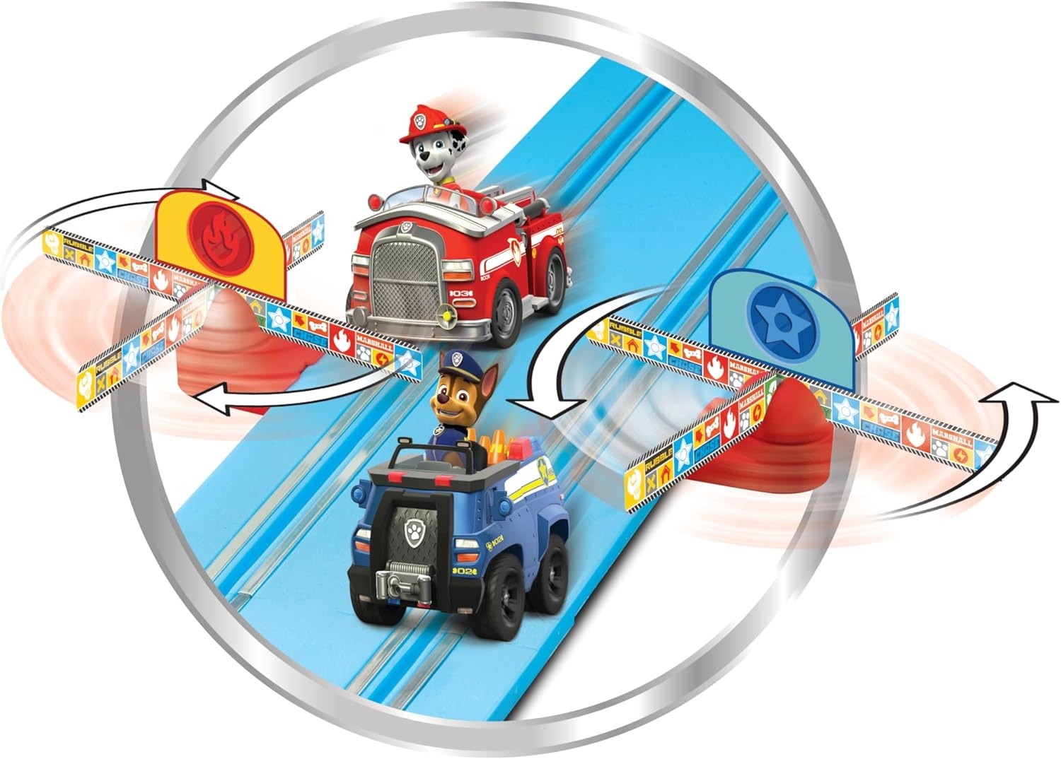 Racebaan Paw Patrol Race N Rescue 3,5m - 53% Korting!