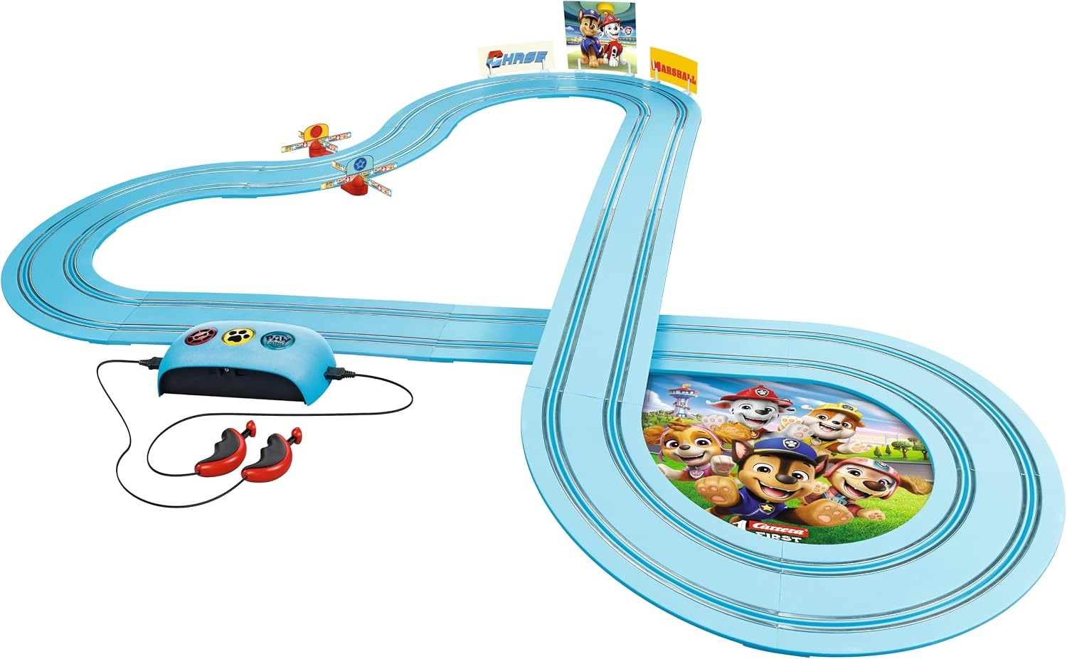 Racebaan Paw Patrol Race N Rescue 3,5m - 53% Korting!