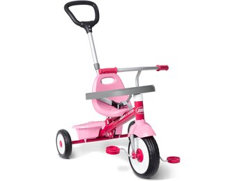 Roze Driewieler 3-in-1 Stroll 'N Trike (34% korting)
