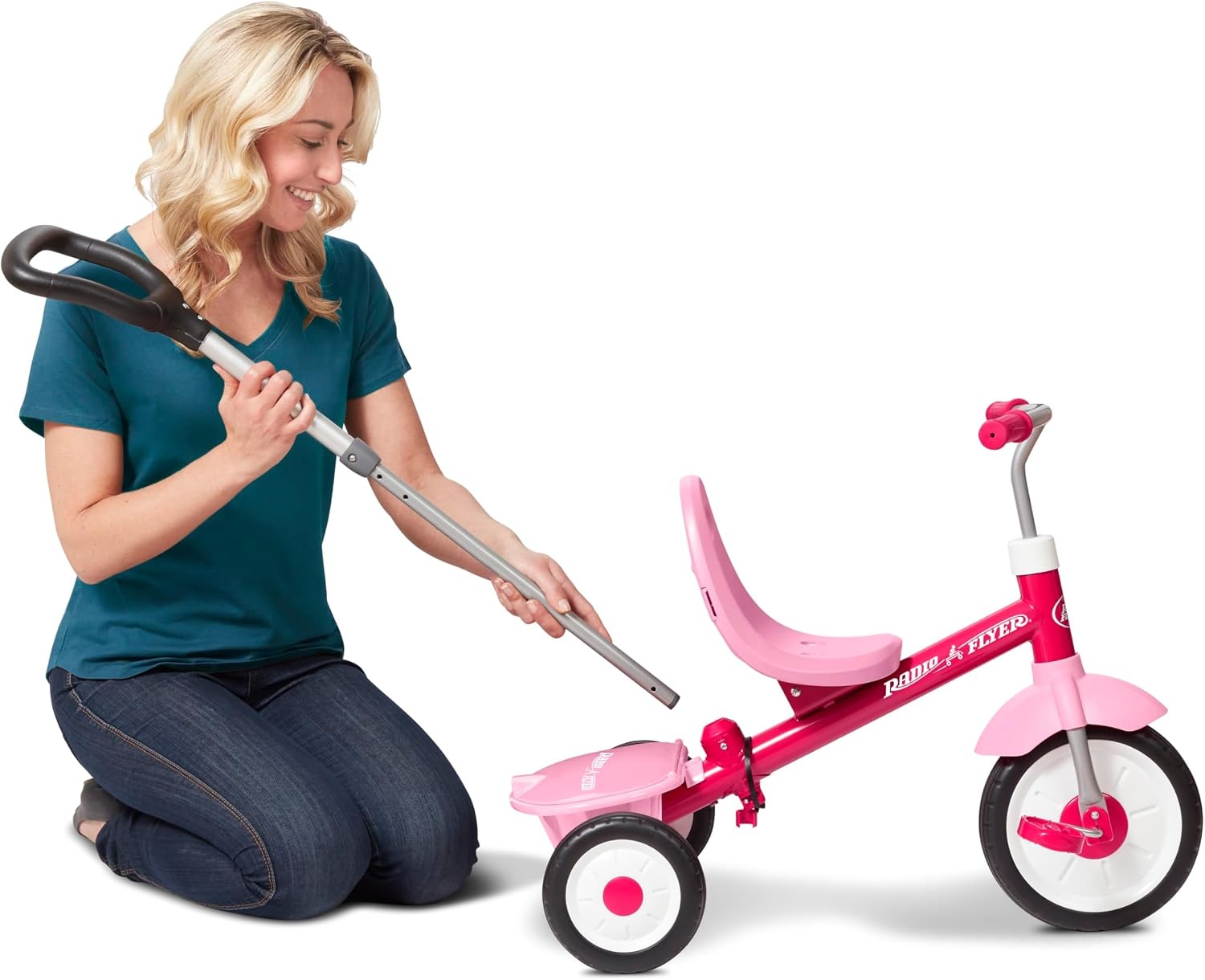 Roze Driewieler 3-in-1 Stroll 'N Trike (34% korting)