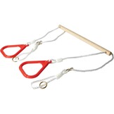 2-in-1 Schommel & Trapeze Gymset voor Buiten - 48 cm - 32% Korting