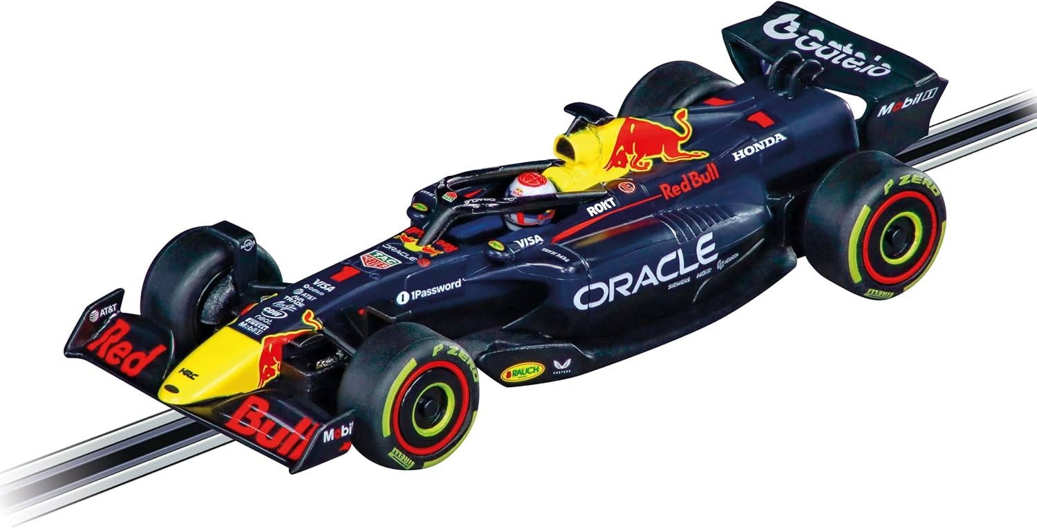 Racebaan 5,3m met Looping, Max Verstappen & Lando Norris - 34% Korting