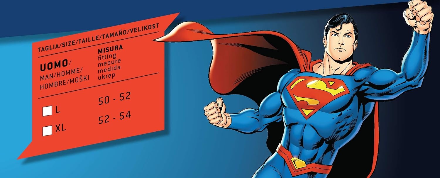 Superman Kostuum Volwassenen Maat L - Officieel DC Comics - 34% Korting