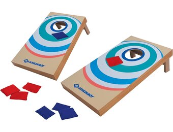 Schildkröt Cornhole Spel - Rood/Blauw - 34% Korting