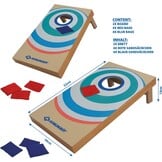 Schildkröt Cornhole Spel - Rood/Blauw - 34% Korting