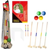 Houten Kindercroquetspel met 27% Korting - 4 Spelers