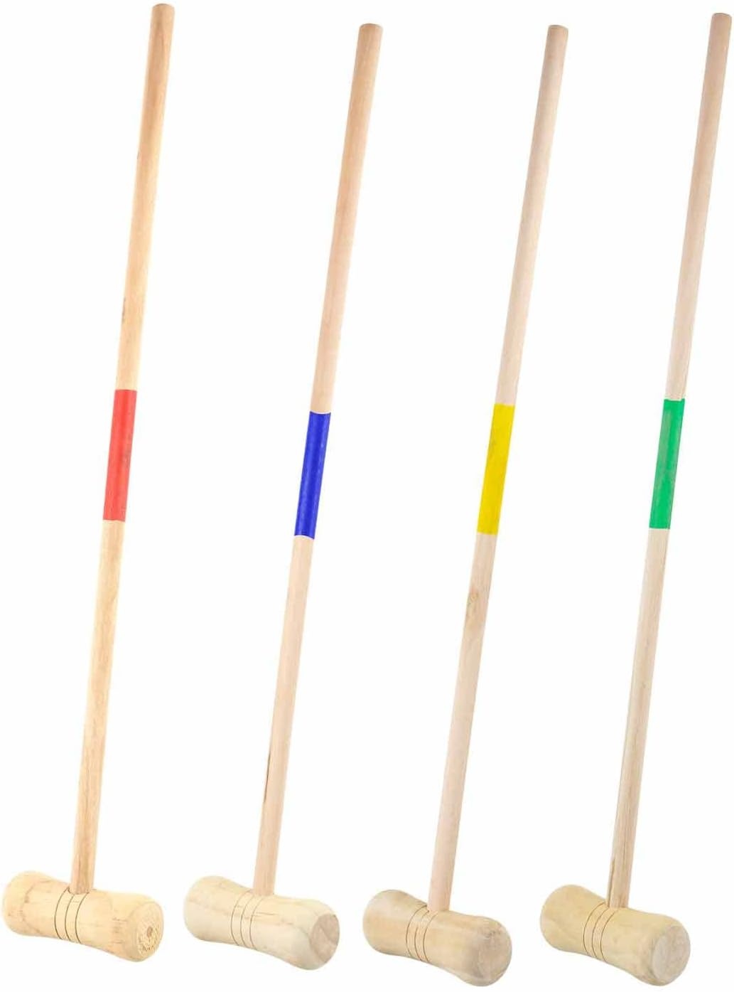 Houten Kindercroquetspel met 27% Korting - 4 Spelers