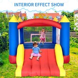 Springkasteel Ballsea met Ventilator - 315 x 245 x 194 cm - 35% Korting!