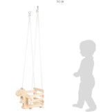 Houten Dinoschommel Rex - Veilig & Stabiel - Vanaf 18 Mnd - 33% Korting
