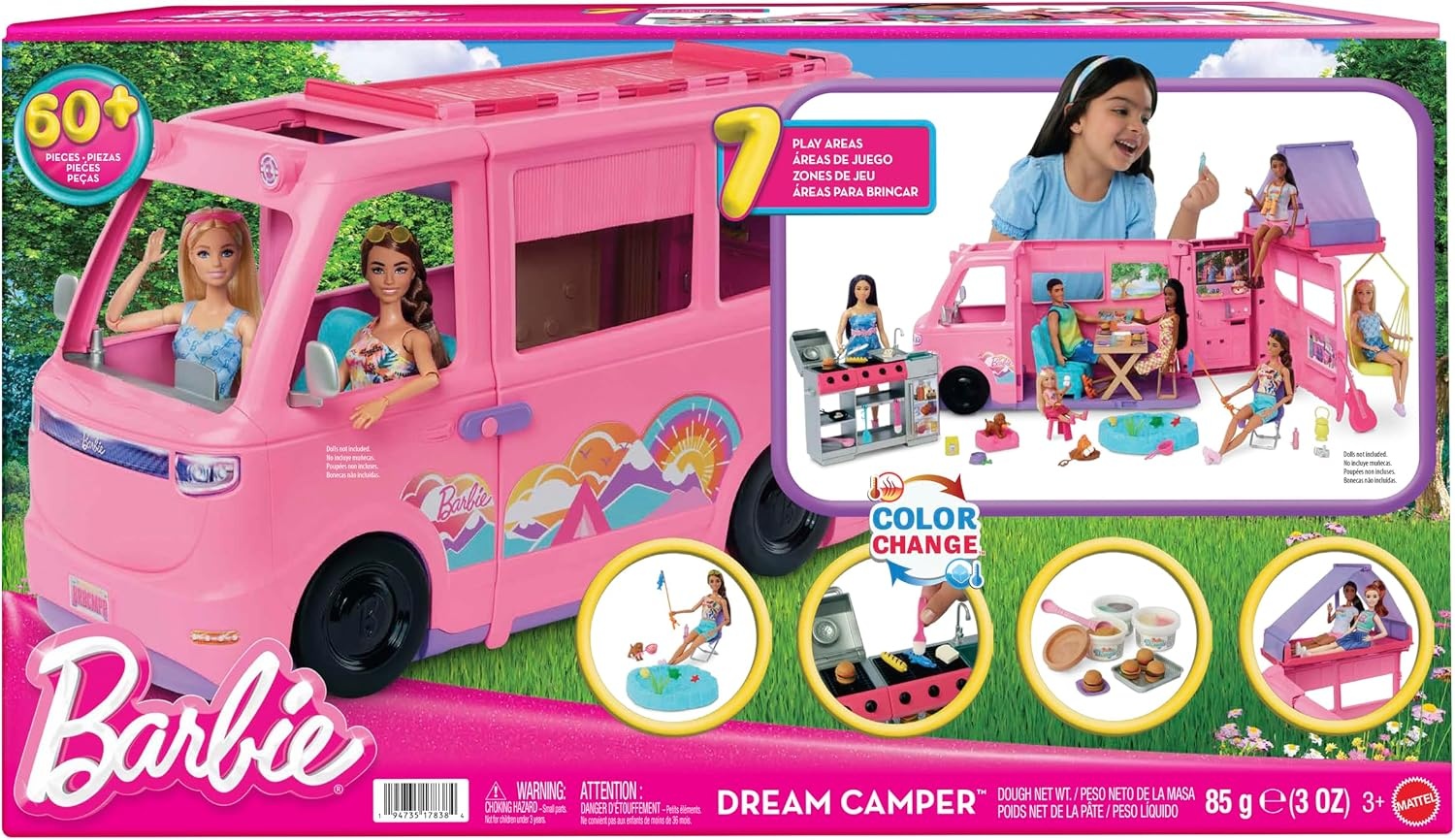 Barbie Droom Camper Speelset - 60+ Accessoires & Korting!