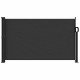 Uittrekbaar Windscherm Zwart 120x600 cm - 29% Korting!