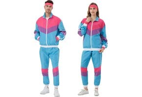 Retro Trainingspak Uniseks - Jaren 80/90 Stijl - 45% Korting