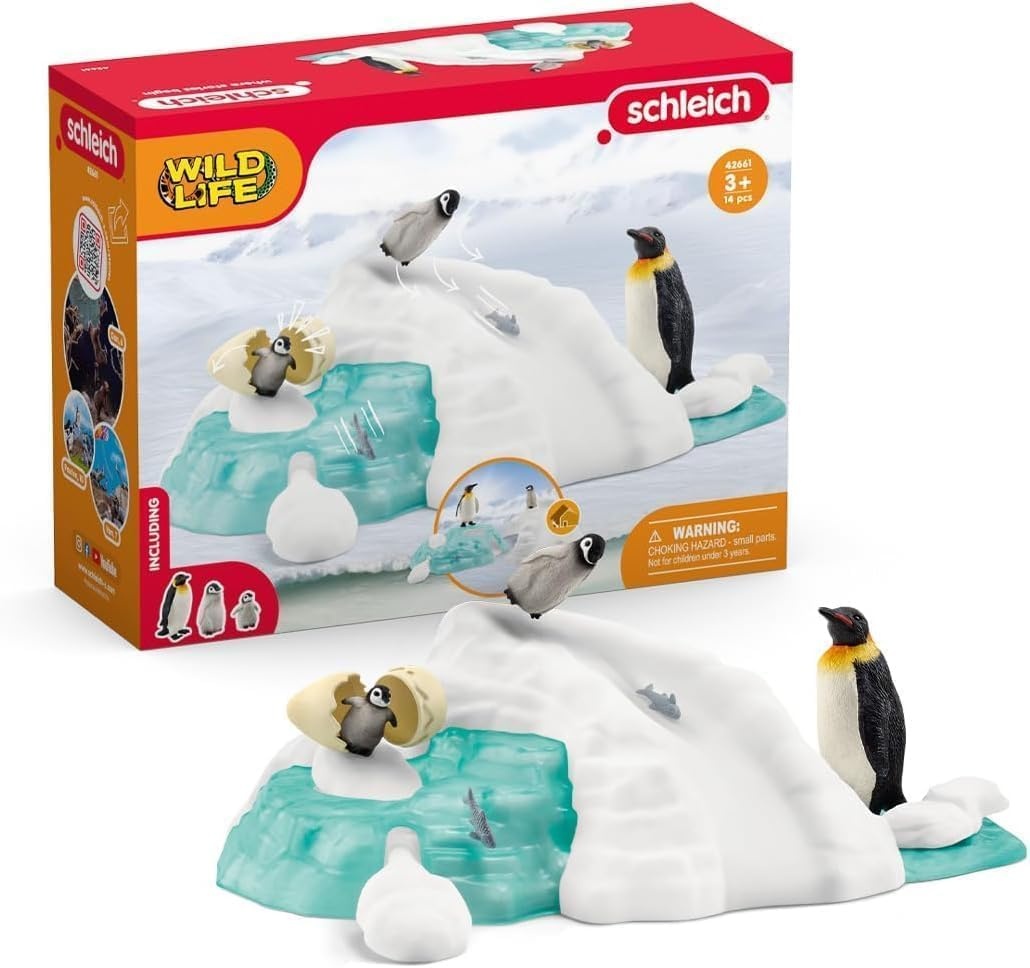 Schleich Pinguïn Familie Speelset 42661 - 33% Korting!