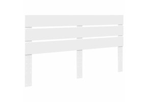 Hoofdbord Wit Bewerkt Hout 183cm - 34% Korting