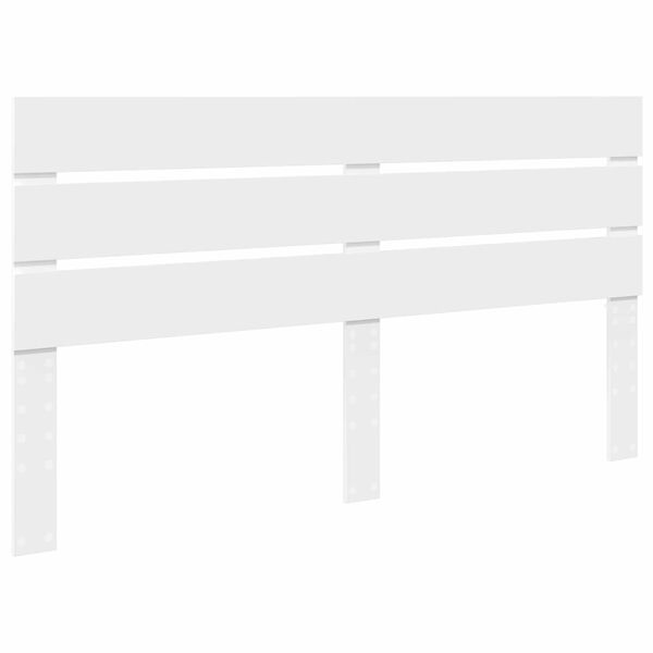 Hoofdbord Wit Bewerkt Hout 183cm - 34% Korting