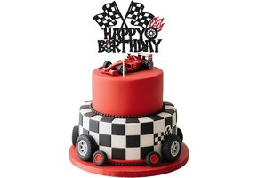 Taartdecoratie Racewagen Karton (66% Korting)
