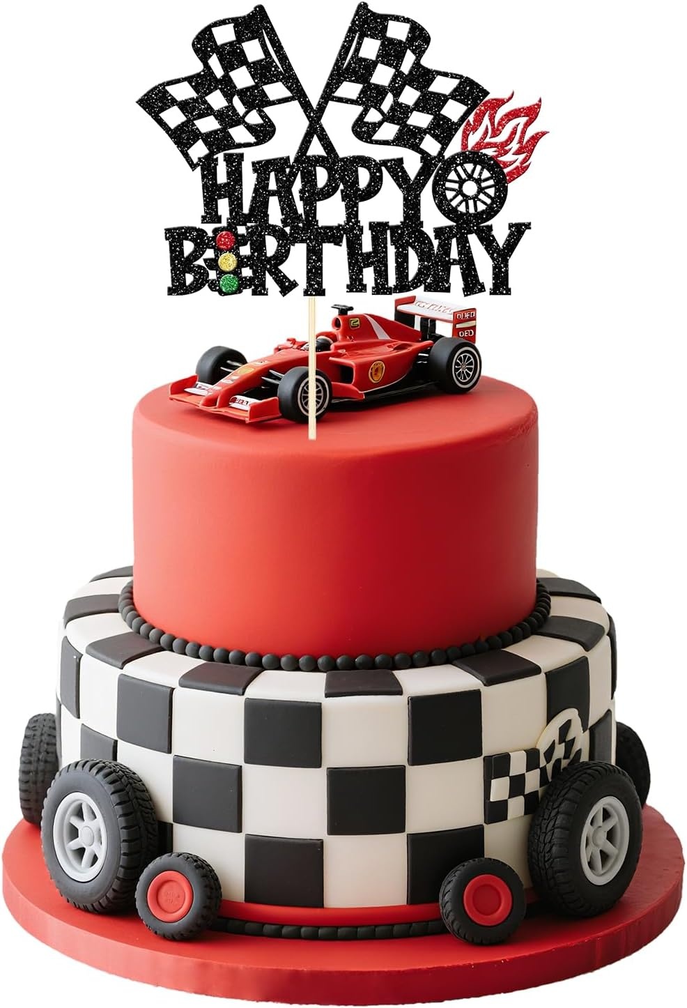 Racewagen Taartdecoratie - 61% Korting