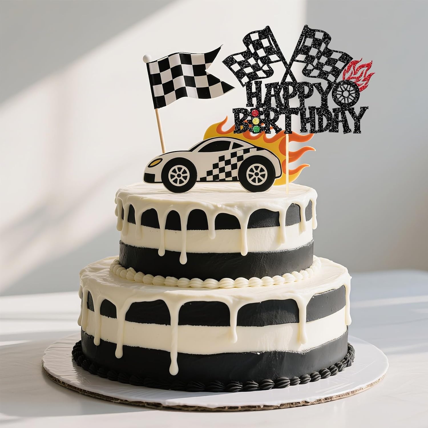 Racewagen Taartdecoratie - 61% Korting