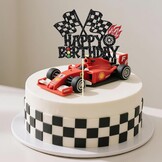 Racewagen Taartdecoratie - 61% Korting