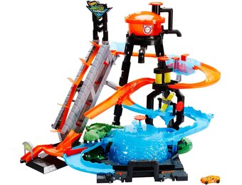 Hot Wheels City Gator Autowasstraat Speelset - 54% Korting!