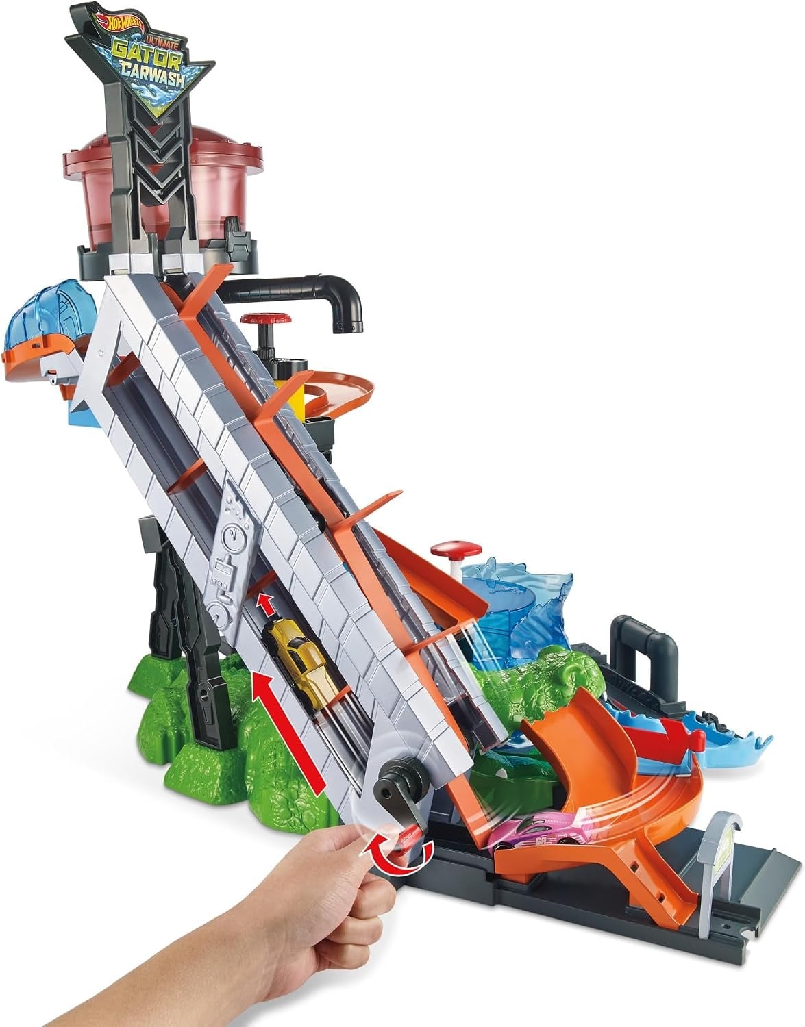 Hot Wheels City Gator Autowasstraat Speelset - 54% Korting!