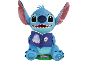 Interactieve Stitch Pluche: 4 liedjes, 4 verhalen, nachtlamp, 46% korting!