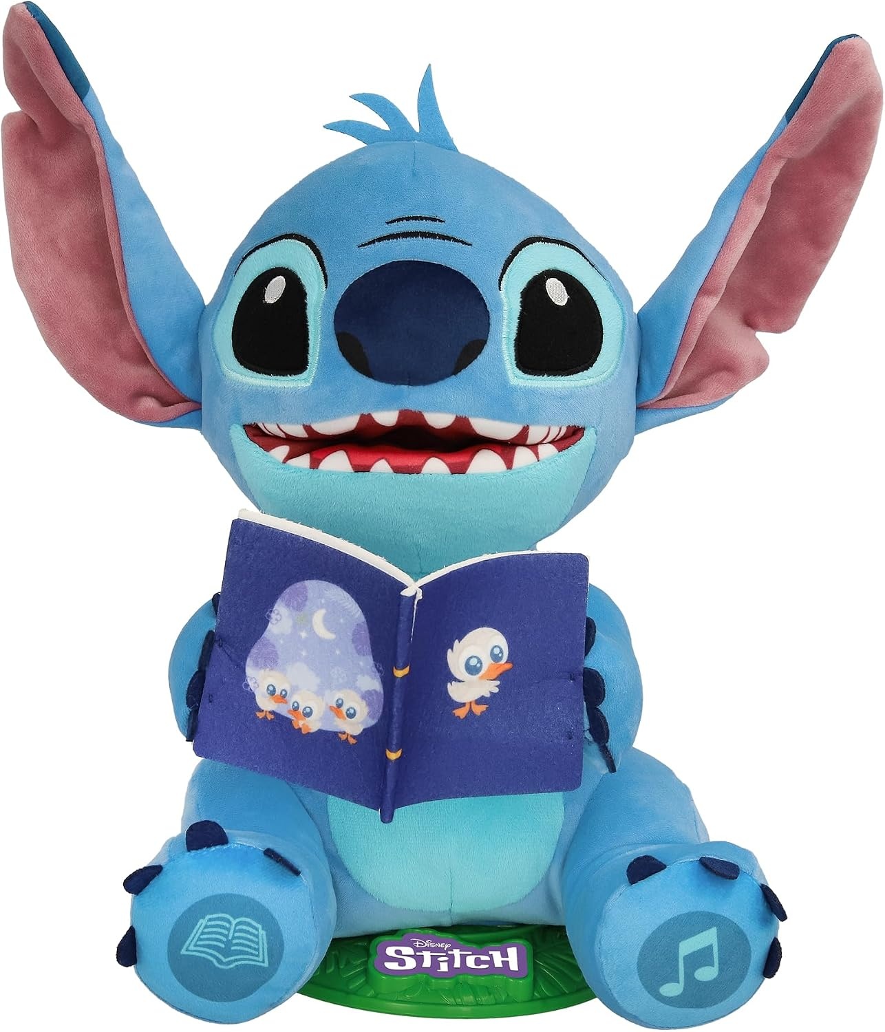 Stitch Knuffel "Storyteller" Disney - Zingt en Vertelt Verhalen (FR) - 34% Korting
