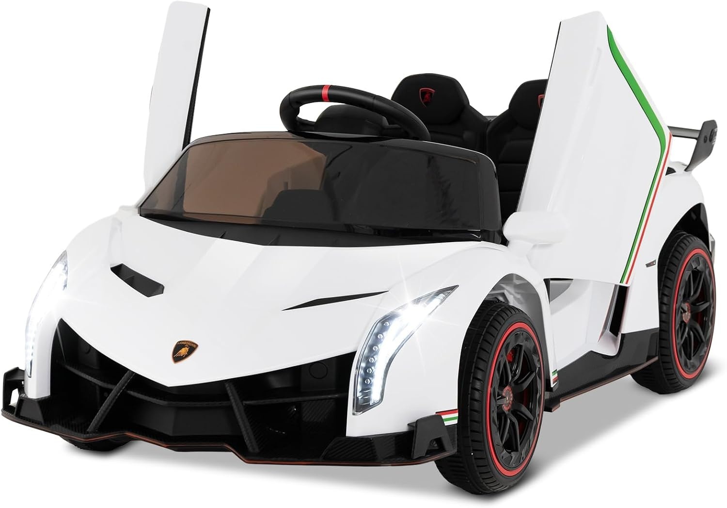Lamborghini Elektrische Kinderauto 12V met Afstandsbediening - 35% Korting