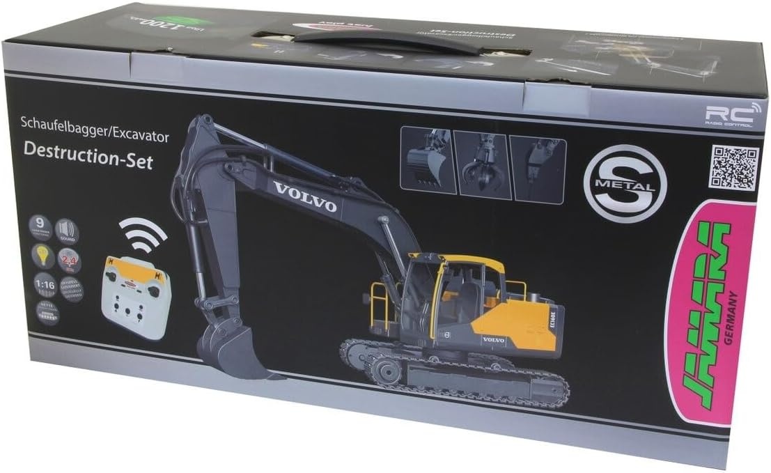 Jamara Volvo EC160E Metal Graafmachine 1:16 2.4GHz - 35% Korting!