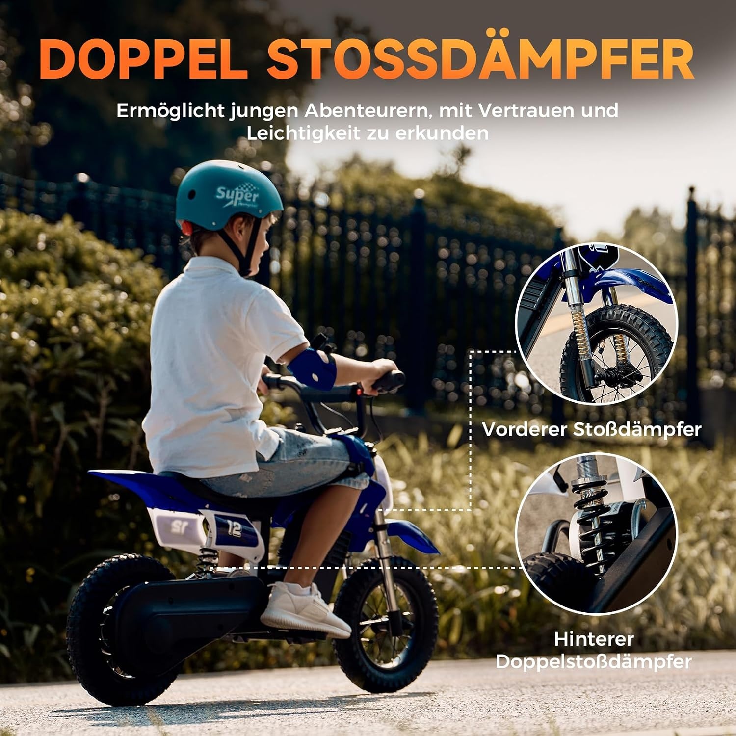 Elektrische Kinder Motor 36V 25 km/u - 30% Korting!