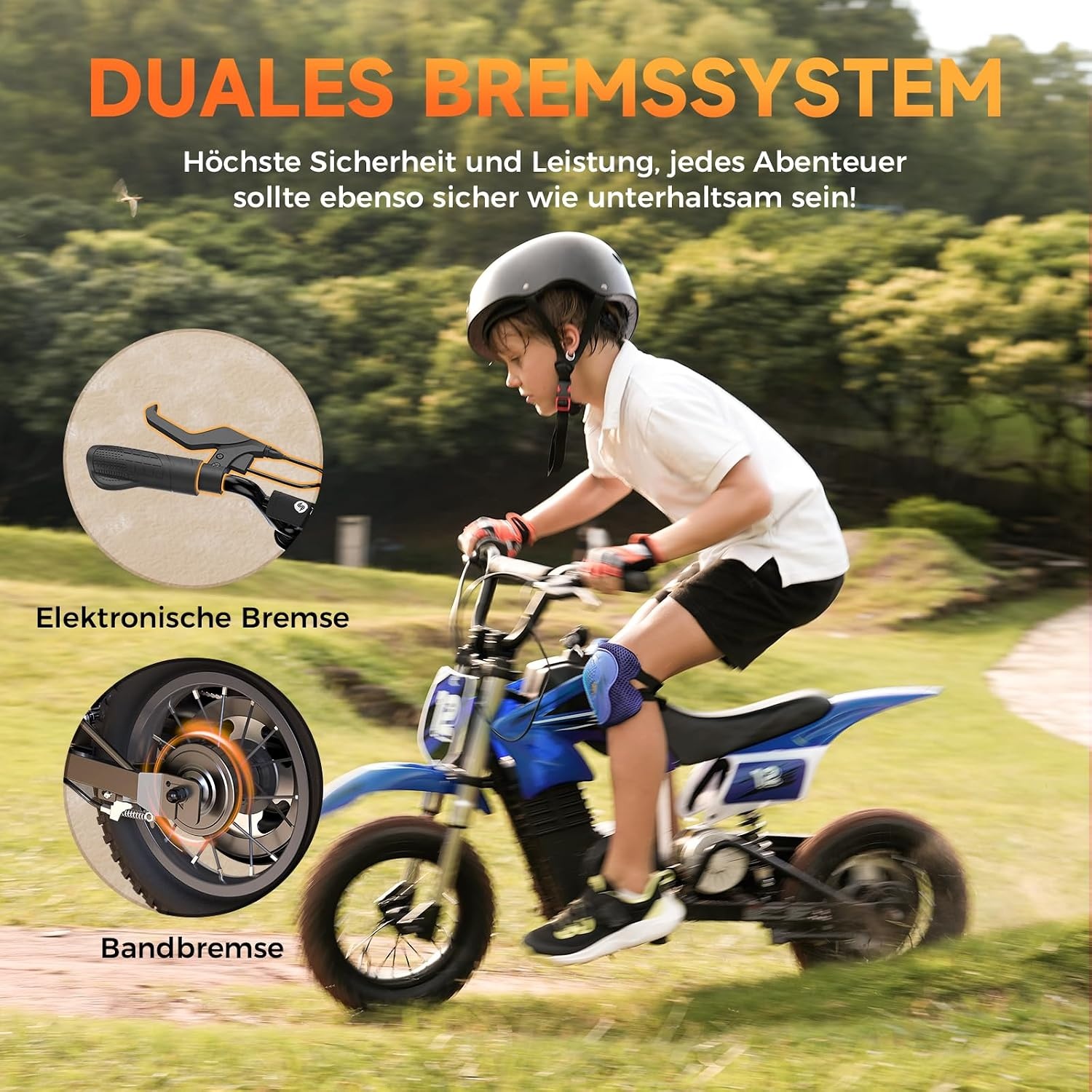Elektrische Kinder Motor 36V 25 km/u - 30% Korting!