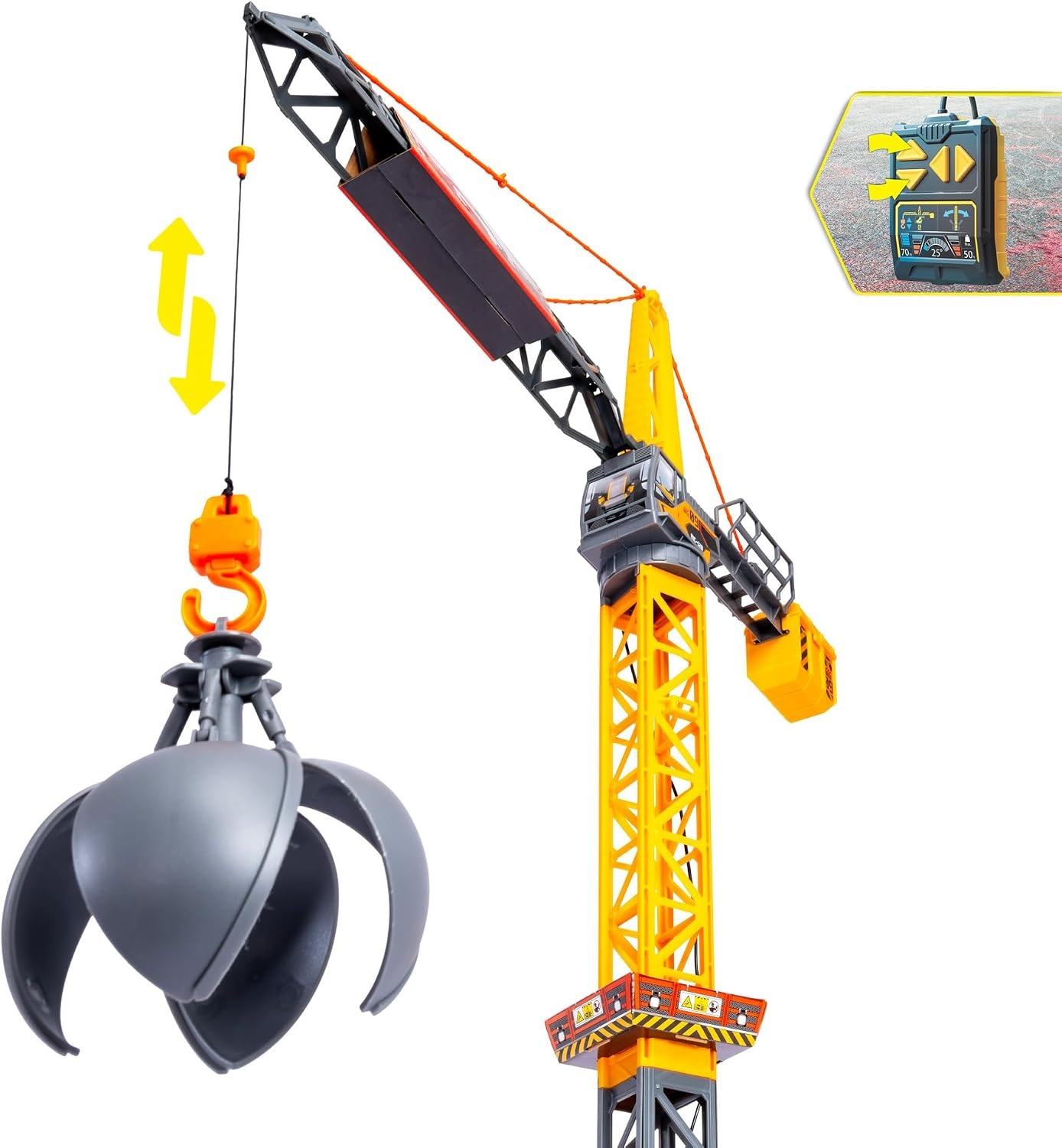 Dickie Toys Mighty Crane Speelgoedkraan - 33% Korting!