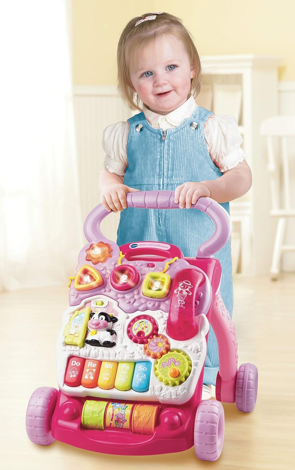 VTech Loopwagen Roze - Leerzaam Speelgoed voor Baby's (34% Korting)