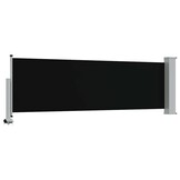 Uittrekbaar Tuinscherm 80x300 cm Zwart - 34% Korting!