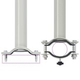 Uittrekbaar Tuinscherm 80x300 cm Zwart - 34% Korting!
