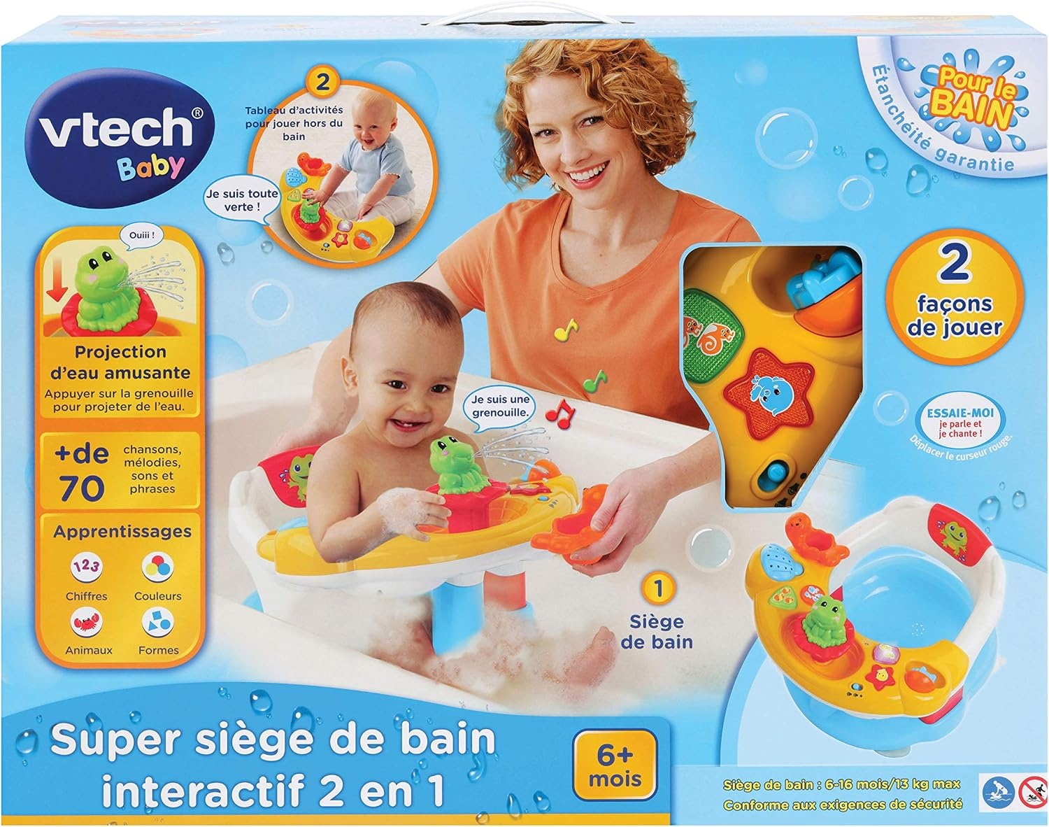 VTech Super Kinderzitje 2-in-1 met Leeractiviteiten - 34% Korting