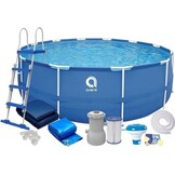 Avenli opzetzwembad 450 x 122 cm met pomp - complete set