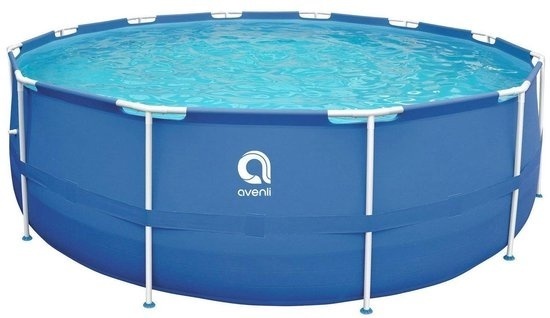 Avenli opzetzwembad 450 x 122 cm met pomp - complete set