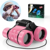OSDUE Kindertelescoop Buitenspeelgoed, 4x30 Hoge Resolutie Verrekijker voor Kinderspeelgoed Educatief Leren Kinderverrekijker voor buitenspelen, Cadeaus voor jongens en meisjes van 3-12 jaar oud