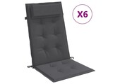 vidaXL Stoelkussens 6 Stuks - Antraciet Oxford Stof (41% Korting)