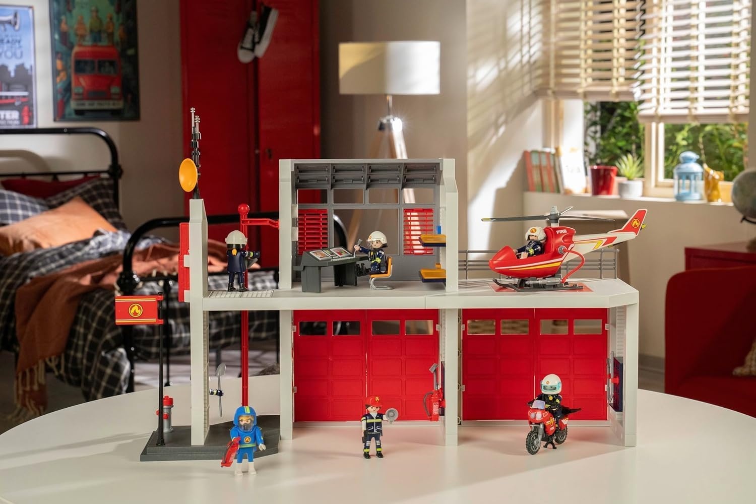 PLAYMOBIL City Action Brandweerkazerne - 9462