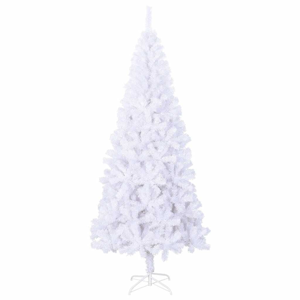 vidaXL Kunstkerstboom wit L 240 cm