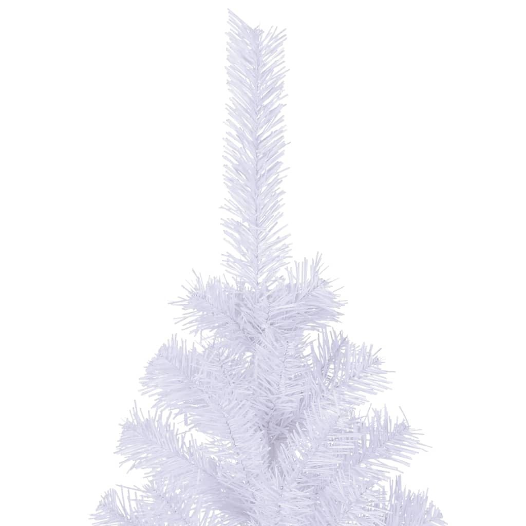 vidaXL Kunstkerstboom wit L 240 cm