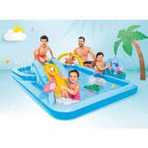 Intex Jungle Adventure Speelcentrum Blauw - 244 x 198 x 71 cm