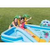 Intex Jungle Adventure Speelcentrum Blauw - 244 x 198 x 71 cm