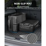 3-delige Kofferbakmatten set voor Tesla Model Y Juniper 2025-2026 (5 zitplaatsen) | TPE, hoge rand, anti-slip, waterdicht, flexibel