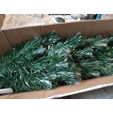 vidaXL Kunstkerstboom met standaard 180 cm glasvezel groen